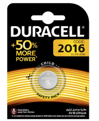Батарейки Duracell CR2016