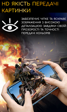 Защитное стекло OG Golden Armor для iPhone 15 Pro Max Black