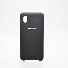 Чохол накладка Silicon Cover для Samsung A013 Galaxy A01 Core Black