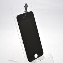 Дисплей (екран) LCD Apple iPhone 5S з touchscreen Black Refurbished