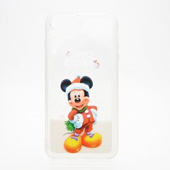 Чохол з малюнком (принтом) Merry Christmas Snow для iPhone 11 Pro Max Mickey Mouse
