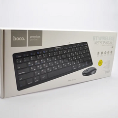 Беспроводной комплект (клавиатура + мышка) Hoco DI05 Bluetooth Black