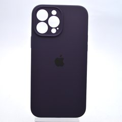 Чехол накладка Silicon Case Full camera для iPhone 13 Pro Max Elderberry/Темно-фиолетовый