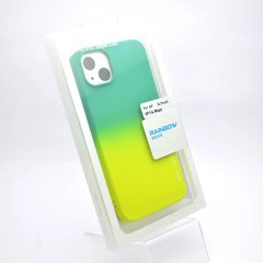 Чохол накладка Silicon Case X-Level Full Cover для iPhone 14 Plus Салатовий