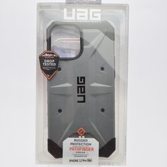 Чехол противоударный UAG Pathfinder для iPhone 12 Pro Max Серый