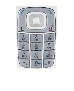 Клавиатура Nokia 6101 White Original TW