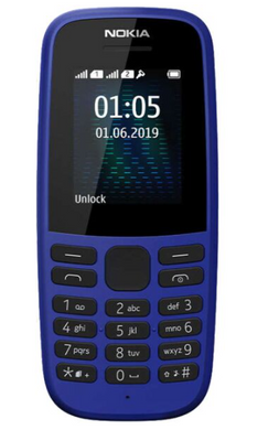 Телефон NOKIA 105 DS (blue)
