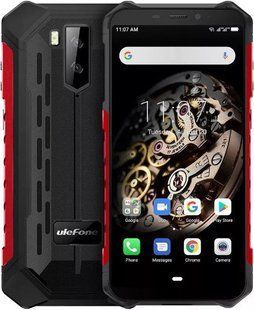 Смартфон Ulefone Armor X5 (3/32 GB) (Black-Red)