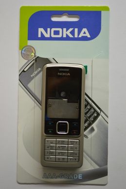 Корпус для телефону Nokia 6300 Silver HC
