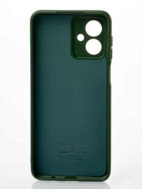 Чехол накладка Silicon Case Full Camera для Moto G54 Dark Green/Темно-зеленый