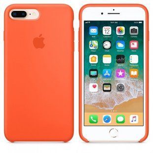 Чохол накладка Silicon Case for iPhone 7 Plus/8 Plus Original Orange