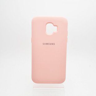 Чохол матовий Silicon Case Full Protective для Samsung J250 Galaxy J2 2018 (Pink)