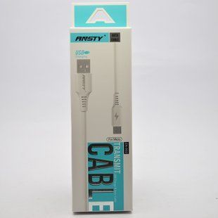 Кабель ANSTY ZA-02 Micro USB 1.2A 1M White