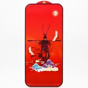 Защитное стекло Monkey King ESD RED Glass для Infinix Note 60 (X6879) Black