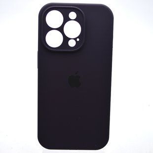 Силіконовий чохол накладка Silicon Case Full Camera для iPhone 14 Pro Berry Purple