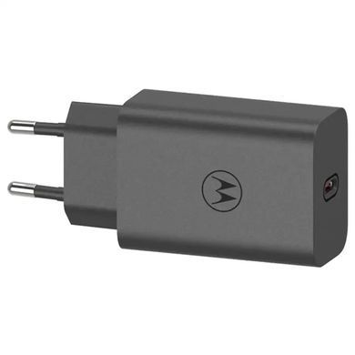 Зарядний пристрій Motorola 68W USB-C Power Adapter (MC-682N) Black (тех.пакет)
