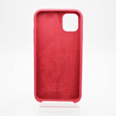 Чохол накладка Silicon Case для iPhone 11 Rose Red