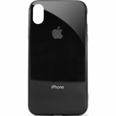 Стеклянный чехол Glass TPU Case для iPhone XS Max Black