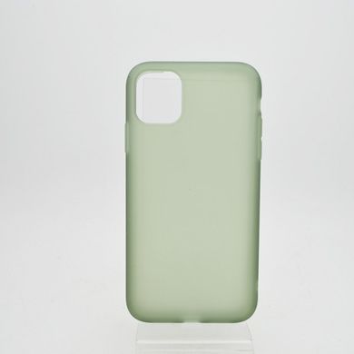 Чехол накладка TPU Latex for iPhone 11 (Green)
