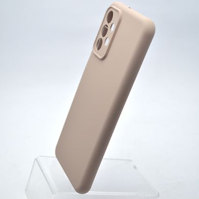 Силіконовий чохол накладка Silicon Case Full Camera Lakshmi для Samsung A23 Galaxy A235 Pink Sand/Бежевий