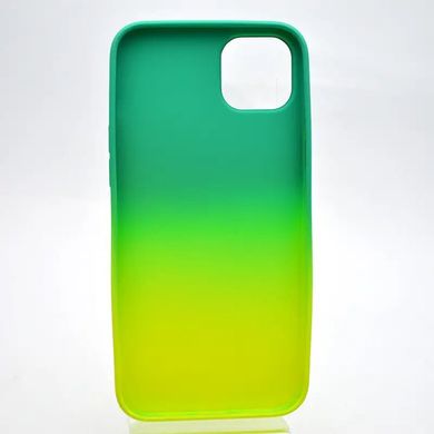 Чехол накладка Silicon Case X-Level Full Cover для iPhone 14 Plus Салатовый