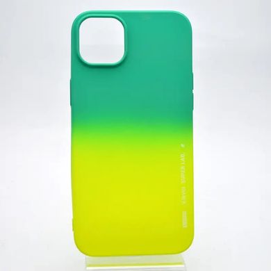 Чехол накладка Silicon Case X-Level Full Cover для iPhone 14 Plus Салатовый