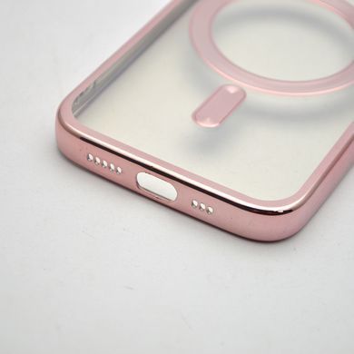 Чехол накладка с MagSafe Stylish Case для Apple iPhone 14 Rose Gold