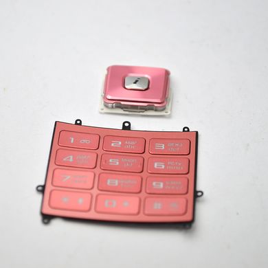 Клавиатура Samsung J600 Pink Original TW