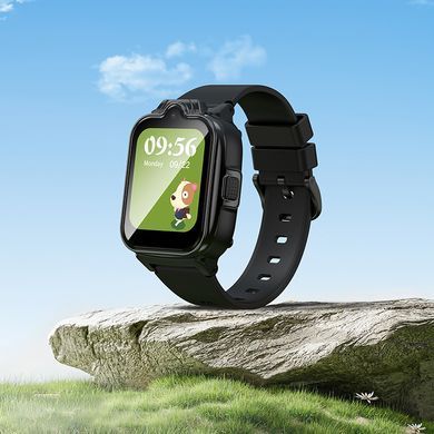 Дитячий смарт годинник GPS Hoco Y104 4G Blue (Блакитний)