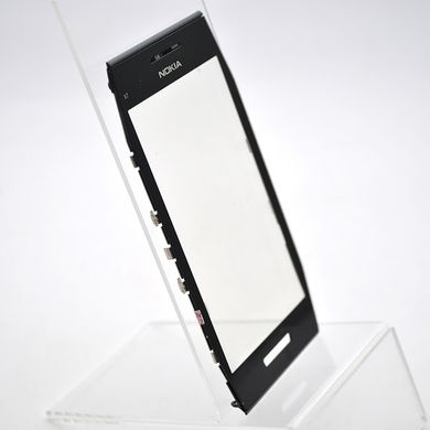 Сенсор (тачскрін) Nokia X7-00 Чорний з рамкою Original