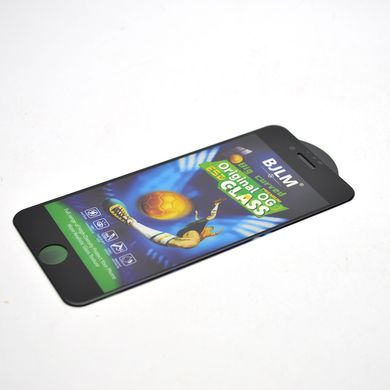 Защитное стекло BJLM Football ESD Premium Glass для iPhone 7/8/SE 2020/SE 2022 Black (тех.пакет)