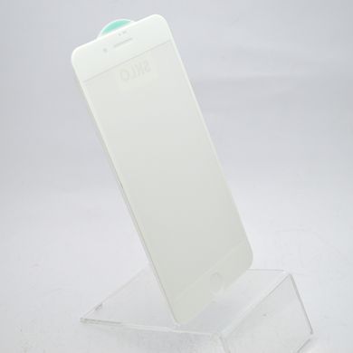 Захисне скло SKLO 3D для iPhone 7 Plus/iPhone 8 Plus White/Біла рамка