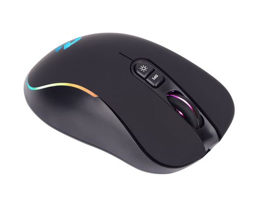 Мышка проводная с подсветкой игровая Ergo NL-264 Black