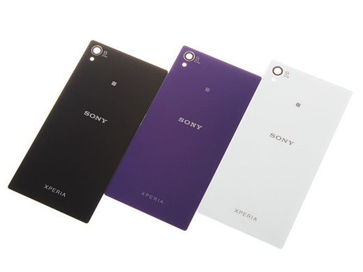 Задня кришка для телефону Sony C6603 Xperia Z Black Original TW