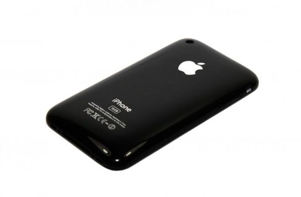 Задняя крышка для iPhone 3G 16Gb с рамкой Black Original TW