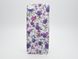 Чехол силикон Fashion Flowers Case Meizu U20 White-Blue