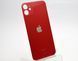 Задня кришка Apple iPhone 11 Red HC (з великим отвором під камеру)