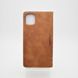 Чехол книжка CaseMe Matt Book (Eco-Leather+TPU) for iPhone 11 (light brown)