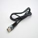 Кабель ANSTY ST-31 Zinc Alloy Nylon Type-C 2.4A 1M Gray
