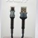 Кабель ANSTY ST-31 Zinc Alloy Nylon Type-C 2.4A 1M Gray