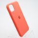 Чехол накладка Silicon Case для iPhone 11 Coral/Темно-оранжевый