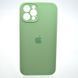 Силіконовий чохол накладка Silicon Case Full Camera для iPhone 12 Pro Max Pistachio