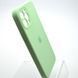 Силіконовий чохол накладка Silicon Case Full Camera для iPhone 12 Pro Max Pistachio