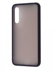 Чохол з напівпрозорою задньою кришкою Matte Color Case TPU для Xiaomi Mi9 Lite Black
