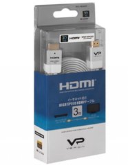 Кабель Veron HDMI-HDMI MM ver,1.4(3m) White