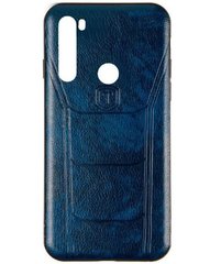Чехол накладка Leather Prime case for Xiaomi Redmi Note 8T Blue