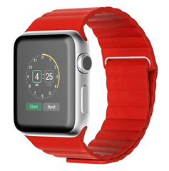 Ремешок для Apple Watch Leather Loop 42mm/44mm Red/Красный