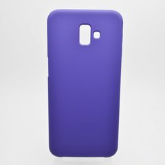 Чохол накладка Silicon Cover for Samsung J610 Galaxy J6 Plus 2018 Violet Copy