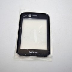Стекло для телефона (дисплейное) Nokia N82 black (C)