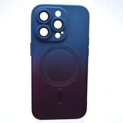 Чохол накладка з MagSafe Bright Case для Apple iPhone 14 Pro Plum-Blue